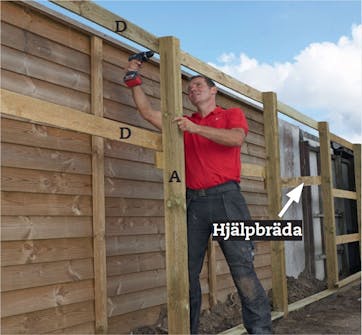 Bygga bullerplank Bygga bullerplank